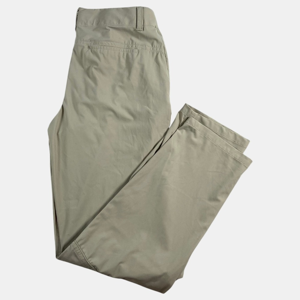 all in motion women's khaki straight-leg pants